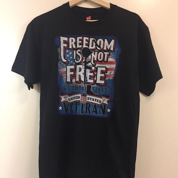 Freedom is Not Free, Veteran T-shirt size Medium - Picture 1 of 1